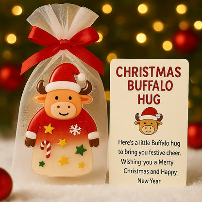 🔥LAST DAY 50% OFF -Buffalo Hug Fans Colors Holiday Edition