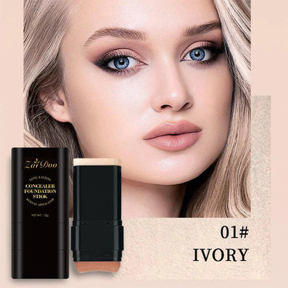 💥Final 3 Hours: 70%OFF🔥 Foundation Concealer Stick Dual-ended brush head for flawless skin