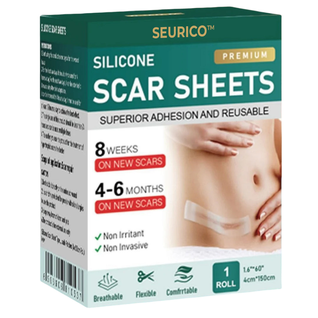 Seurico™-Professional Silicone Scar Sheets king- Scars Removal Treatment-Anti-Aging