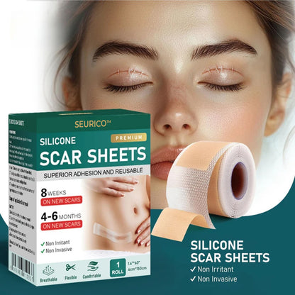 Seurico™-Professional Silicone Scar Sheets king- Scars Removal Treatment-Anti-Aging