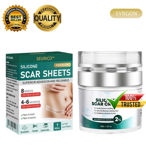 Seurico™-Professional Silicone Scar Sheets king- Scars Removal Treatment-Anti-Aging
