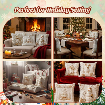 🎄Christmas Themed Cushion Cover