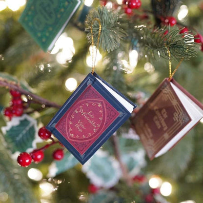 Xmas Season Sale-Mini Book Ornament