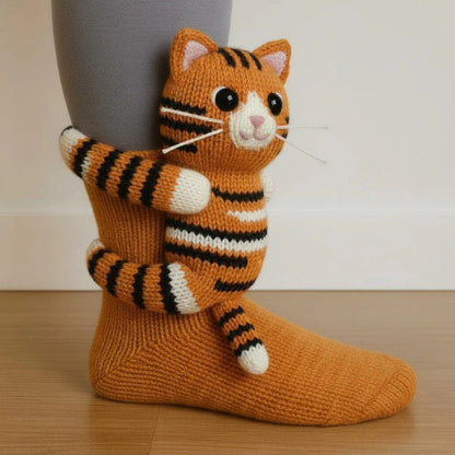 🎅Christmas Sale 50% Off 🎄3D Knit Animal Socks