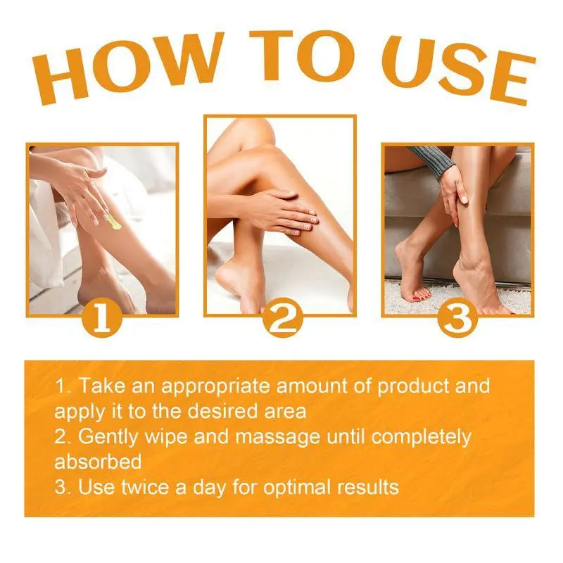 Leg Relief Varicose Veins Cream 50g for Pain and Swelling Body Care Lotions Comfort Skin Care