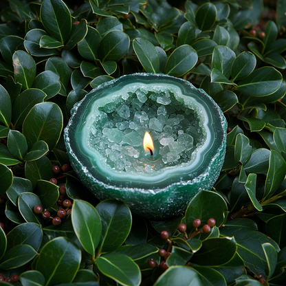 Last day: 45% off  2025 New Aura Crystal Candle