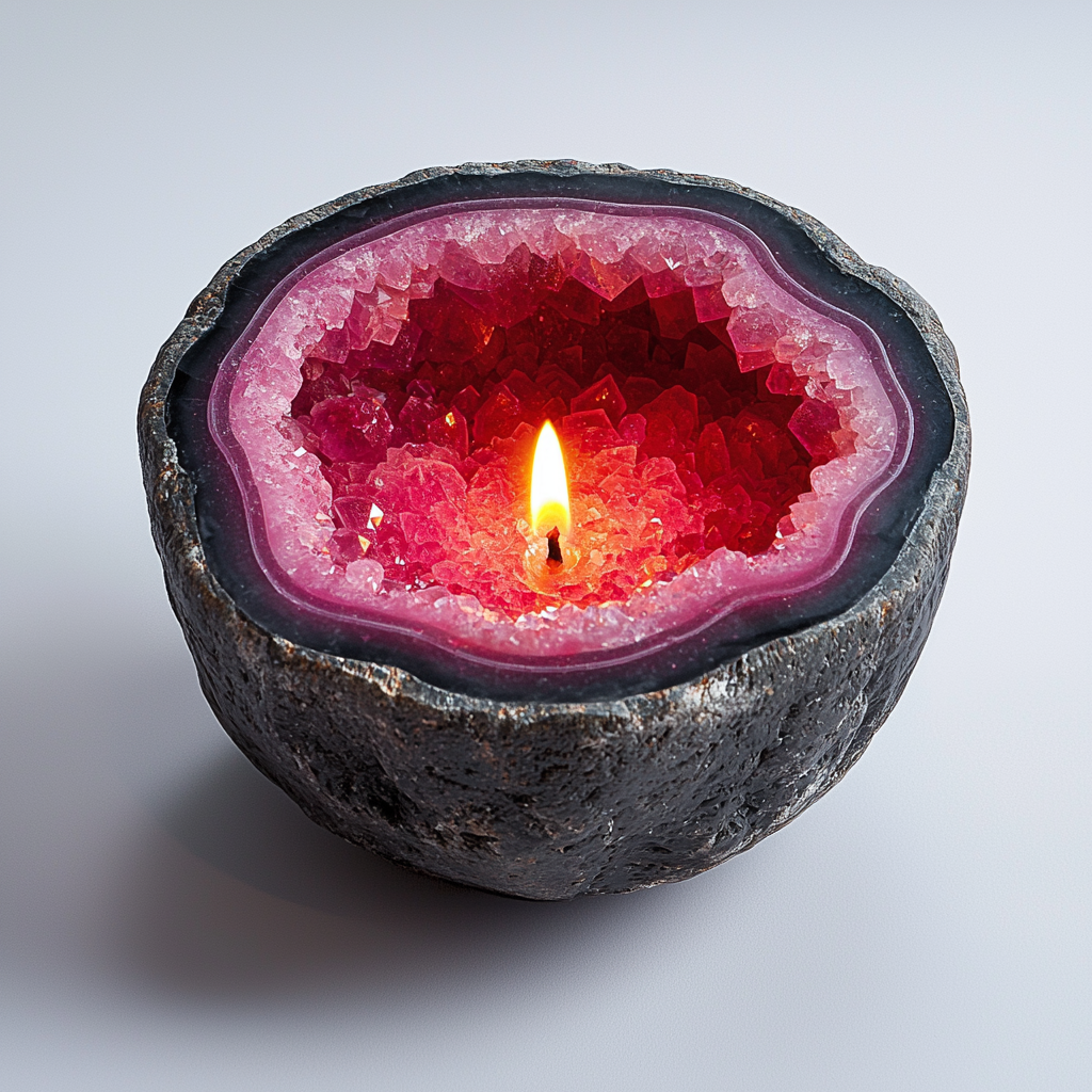 Last day: 45% off  2025 New Aura Crystal Candle